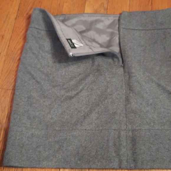 J Crew factory wool mini skirt - Picture 6 of 7